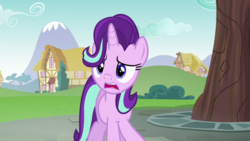 Size: 640x360 | Tagged: safe, screencap, starlight glimmer, pony, every little thing she does, g4, apologetic, apology, begging, cute, female, mare, open mouth, solo