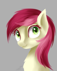 Size: 1024x1280 | Tagged: safe, artist:happyksu, roseluck, pony, g4, female, solo