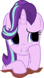 Size: 3844x6736 | Tagged: safe, artist:fruft, edit, editor:pontology, starlight glimmer, g4, empty eyes, female, no catchlights, simple background, solo, transparent background, vector, worried