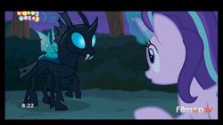 Size: 1920x1080 | Tagged: safe, screencap, starlight glimmer, thorax, changeling, pony, unicorn, g4, to where and back again