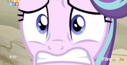 Size: 400x204 | Tagged: safe, screencap, starlight glimmer, pony, g4, season 6, to where and back again, animated, anxiety, female, gif, panic attack, ptsd glimmer, solo