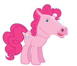 Size: 6000x5124 | Tagged: safe, artist:azure-vortex, pinkie pie, earth pony, pony, g4, absurd resolution, female, hoers, hoers mask, mare, ponk, simple background, solo, transparent background, vector, wat