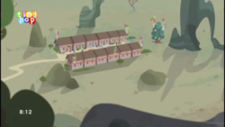 Size: 1600x900 | Tagged: safe, screencap, pony, g4, to where and back again, our town