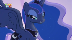 Size: 1920x1080 | Tagged: safe, screencap, princess luna, alicorn, pony, g4, to where and back again, female, lidded eyes, mare, solo