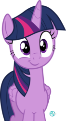 Size: 1500x2736 | Tagged: safe, artist:arifproject, twilight sparkle, alicorn, pony, g4, cute, female, folded wings, mare, simple background, smirk, smirk pone collection, solo, transparent background, twiabetes, twilight sparkle (alicorn), vector