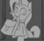 Size: 1142x1080 | Tagged: safe, artist:vistamage, trixie, pony, unicorn, g4, my little pony: friendship is magic, to where and back again, female, grayscale, mare, monochrome, nom, scene interpretation, solo, to saddlebags and back again