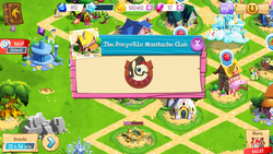 Size: 1136x640 | Tagged: safe, gameloft, ace point, g4, the ponyville moustache club