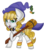 Size: 4000x4500 | Tagged: safe, artist:partypievt, oc, oc only, oc:candy witch, bowtie, broom, candy, candy corn, cape, clothes, costume, flying, flying broomstick, food, halloween, hat, leg warmers, simple background, solo, transparent background, witch, witch hat