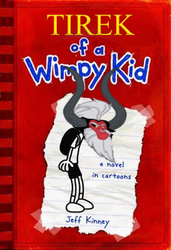 Size: 274x400 | Tagged: safe, lord tirek, g4, 1000 years in photoshop, book cover, diary of a wimpy kid, greg heffley, parody