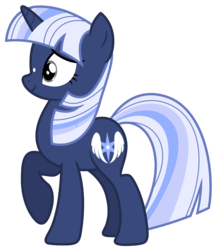 Size: 3750x4400 | Tagged: safe, artist:estories, oc, oc only, oc:silverlay, original species, umbra pony, g4, cutie mark, simple background, solo, transparent background, vector