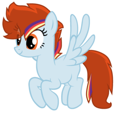 Size: 1408x1328 | Tagged: safe, artist:sapphireartemis, oc, oc only, offspring, parent:flash sentry, parent:rainbow dash, parents:flashdash, simple background, smiling, solo