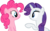 Size: 14226x8798 | Tagged: safe, artist:cyanlightning, pinkie pie, rarity, g4, .svg available, absurd resolution, simple background, transparent background, vector