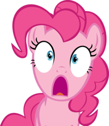 Size: 10390x12090 | Tagged: safe, artist:cyanlightning, pinkie pie, buckball season, g4, .svg available, absurd resolution, female, open mouth, simple background, solo, transparent background, vector