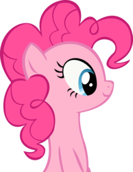 Size: 9804x12653 | Tagged: safe, artist:cyanlightning, pinkie pie, g4, .svg available, absurd resolution, female, simple background, solo, transparent background, vector