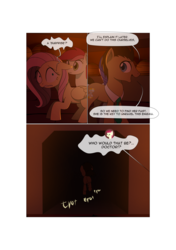 Size: 3541x5016 | Tagged: safe, artist:gashiboka, doctor whooves, fluttershy, rarity, roseluck, time turner, earth pony, pegasus, pony, unicorn, comic:recall the time of no return, g4, cocoon, comic