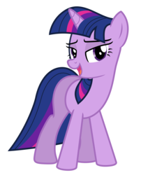 Size: 3260x4028 | Tagged: safe, artist:estories, twilight sparkle, pony, unicorn, g4, bedroom eyes, female, lidded eyes, simple background, solo, stupid sexy twilight, transparent background, unicorn twilight, vector