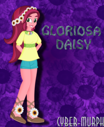 Size: 4284x5208 | Tagged: safe, artist:cyber-murph, gloriosa daisy, equestria girls, g4, my little pony equestria girls: legend of everfree, absurd resolution, clothes, cute, daisybetes, female, jewelry, magical geodes, necklace, signature, solo