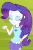 Size: 376x571 | Tagged: safe, screencap, fluttershy, rarity, equestria girls, g4, my little pony equestria girls: legend of everfree, animated, animation error, female, gif, hand on hip, sexy