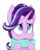 Size: 1080x1350 | Tagged: safe, artist:higglytownhero, starlight glimmer, pony, unicorn, g4, blushing, clothes, cute, female, glimmerbetes, mare, open mouth, scarf, simple background, solo, transparent background, worried