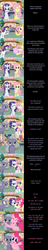 Size: 3296x17212 | Tagged: safe, artist:mlp-silver-quill, apple bloom, applejack, big macintosh, blossomforth, caramel apple, cheerilee, cloudchaser, diamond tiara, dj pon-3, flitter, fluttershy, limestone pie, marble pie, maud pie, moondancer, pinkie pie, rarity, scootaloo, spitfire, starlight glimmer, sweetie belle, thunderlane, twilight sparkle, vinyl scratch, oc, oc:clutterstep, earth pony, pony, comic:pinkie pie says goodnight, g4, cake, comic, cotton candy, cutie mark crusaders, disguise, female, filly, fluttershy suit, food, hug, limetsun pie, male, milkshake, ship:marblemac, shipping, smiling, stallion, straight, the cmc's cutie marks, tsundere, when she smiles