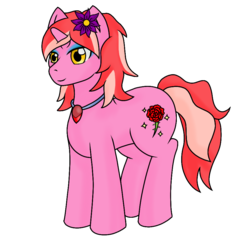 Size: 919x883 | Tagged: safe, artist:jolliapplegirl, oc, oc only, oc:briar rose, pony, unicorn, insurgency; fall of an empire, solo