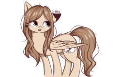 Size: 4000x2562 | Tagged: safe, artist:chimeeri, oc, oc only, pegasus, pony, open mouth, ponysona, simple background, solo, transparent background