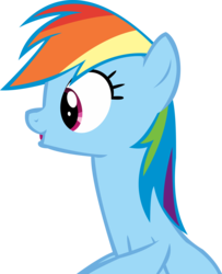 Size: 10076x12417 | Tagged: safe, artist:cyanlightning, rainbow dash, g4, .svg available, absurd resolution, female, simple background, solo, transparent background, vector