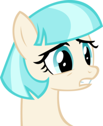Size: 9778x11970 | Tagged: safe, artist:cyanlightning, coco pommel, g4, .svg available, absurd resolution, female, missing accessory, simple background, solo, transparent background, vector