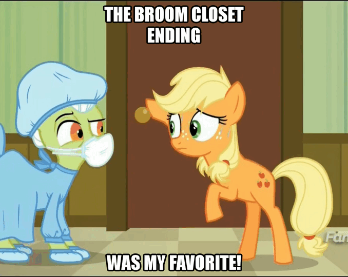 1268044 safe, screencap, applejack, granny smith, earth pony, pony