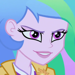 Size: 536x536 | Tagged: safe, screencap, princess celestia, principal celestia, human, equestria girls, g4, my little pony equestria girls: friendship games, cropped, female, solo