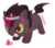 Size: 244x215 | Tagged: safe, artist:raichi, king sombra, pony, unicorn, g4, angry, colored sclera, colt, colt sombra, cropped, crystal, cute, glare, gritted teeth, low res image, male, needs more jpeg, picture for breezies, simple background, solo, sombradorable, white background, younger