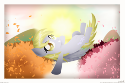 Size: 2700x1800 | Tagged: safe, artist:bvsquare, derpy hooves, pegasus, pony, g4, female, mare, solo