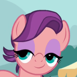 Size: 310x310 | Tagged: safe, screencap, spoiled rich, earth pony, pony, g4, where the apple lies, cute, female, gif, non-animated gif, solo, spoiled cute, spoiled milk