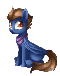 Size: 1581x1996 | Tagged: safe, artist:scarlet-spectrum, oc, oc only, pegasus, pony, glasses, simple background, solo, transparent background