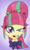 Size: 444x752 | Tagged: safe, artist:mildockart, sour sweet, equestria girls, g4, duality, female, solo, sour rage