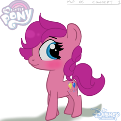 Size: 2000x2000 | Tagged: artist needed, safe, pinkie pie, g4, alternate design, female, high res, simple background, solo, transparent background, vector