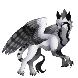 Size: 2100x2100 | Tagged: safe, artist:scarlet-spectrum, oc, oc only, griffon, high res, simple background, solo, transparent background