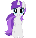 Size: 128x133 | Tagged: safe, artist:onil innarin, derpibooru exclusive, cold front, pony, g4, c:, female, looking at you, mare, pixel art, simple background, solo, transparent background