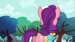 Size: 1100x618 | Tagged: safe, screencap, spoiled rich, earth pony, pony, crusaders of the lost mark, g4, butt, female, mare, plot, solo