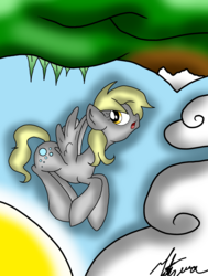 Size: 2500x3300 | Tagged: safe, artist:purple-ninja-kaylan, derpy hooves, pegasus, pony, g4, female, high res, mare, solo