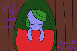 Size: 1200x800 | Tagged: safe, artist:saria the frost mage, oc, oc only, oc:clover patch, earth pony, pony, a foal's adventure, blanket, child, cyoa, female, filly, foal, hammock, heart, pirate, pirate ship, ship, sleeping, smiling, story included, text