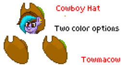 Size: 1310x710 | Tagged: safe, artist:towmacow, oc, oc only, oc:towmacow, pony, pony town, hat, simple background, solo, submission, transparent background
