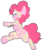 Size: 1669x1930 | Tagged: safe, artist:mr-degration, pinkie pie, earth pony, pony, g4, belly button, bipedal, clothes, costume, cute, female, looking at you, mummy, open mouth, simple background, solo, transparent background