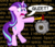 Size: 1900x1622 | Tagged: safe, artist:s4ncho, starlight glimmer, pony, unicorn, g4, angry, axe, cross-popping veins, crossover, newbie artist training grounds, personality core, portal (valve), portal 2, quiet, ragelight glimmer, s5 starlight, space core, starlight gets what's coming to her, weapon