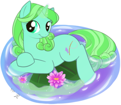 Size: 3751x3269 | Tagged: safe, artist:scaredyash006, oc, oc only, oc:lilypad, pony, unicorn, high res, lilypad, simple background, solo, transparent background, waterlily