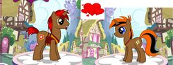 Size: 1024x387 | Tagged: safe, artist:neoanimeman-brony, oc, oc only, love, original character do not steal, ponyville