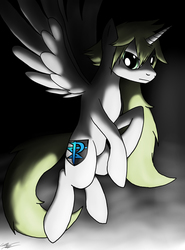 Size: 550x744 | Tagged: safe, artist:wolftendragon, oc, oc only, alicorn, pony, male, solo, stallion