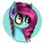 Size: 1024x1024 | Tagged: safe, artist:cytrynkalemon, oc, oc only, oc:aquaria, pony, bust, portrait, solo