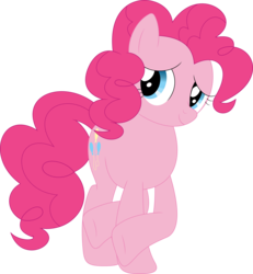 Size: 3278x3546 | Tagged: safe, artist:porygon2z, pinkie pie, earth pony, pony, the last roundup, crossed hooves, crossed legs, female, mare, simple background, solo, transparent background, vector