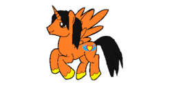 Size: 1364x806 | Tagged: safe, oc, oc only, alicorn, pony, 1000 hours in ms paint, alicorn oc, male, ms paint, solo, stallion
